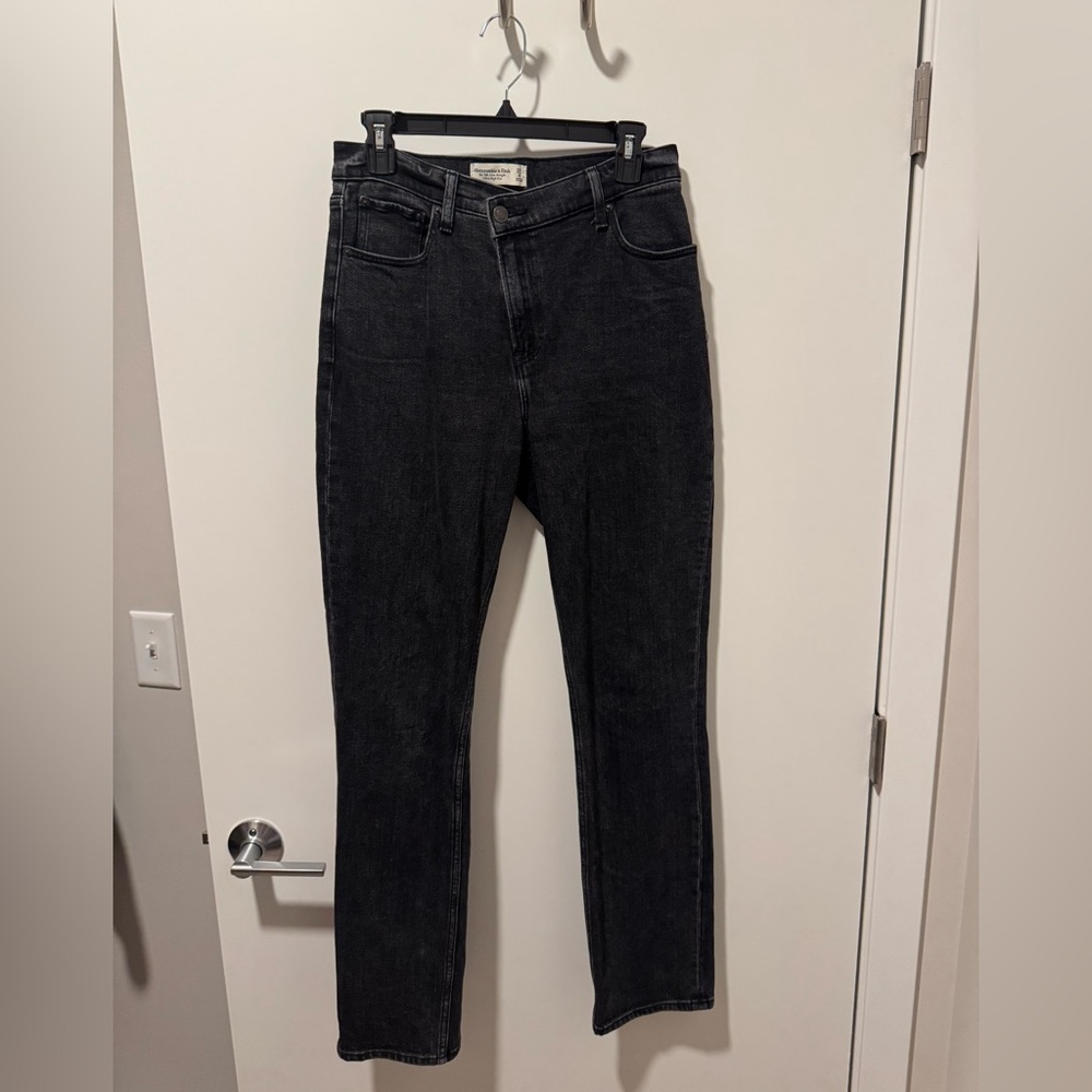 Abercrombie & Fitch 90s Slim Straight Ultra high rise jeans